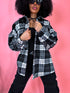 Plaid shirt "RAINY DAY" VMC58 - BLACK